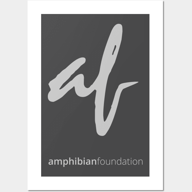 Fancy AF - light grey Wall Art by amphibianfoundation